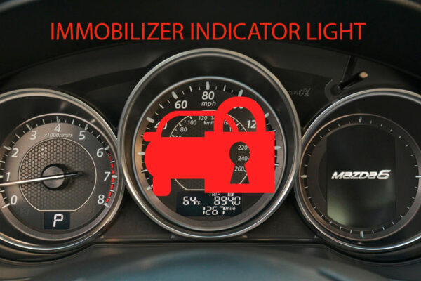 Bảng táp lô Mazda 6_Immobilizer Indicator Light